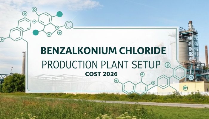 Benzalkonium Chloride Production Plant Cost Analysis 2026: CapEx, OpEx, and ROI Evaluation for Plant Setup